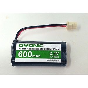 New Ovonic 2.4V 600mAh Ni-MH Recargeable Battery Pack